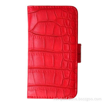 Flip leather wallet cases for iPhone 5/5S, ultra-thin design